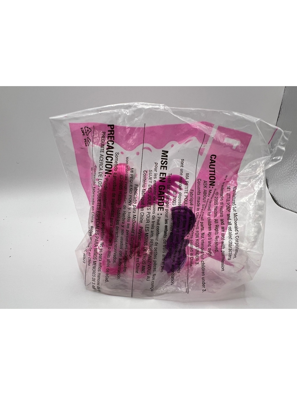 NEW My Little Pony Star Swirl Accessories sealed White Pony Pink hair